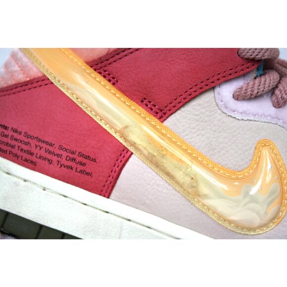 Nike Dunk Low Social Status Strawberry Milk DJ1173-600 Mens 8.5 Pink
